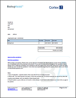 BackupAssist Quotation