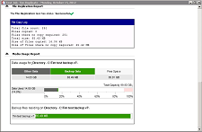 Detailed reporting