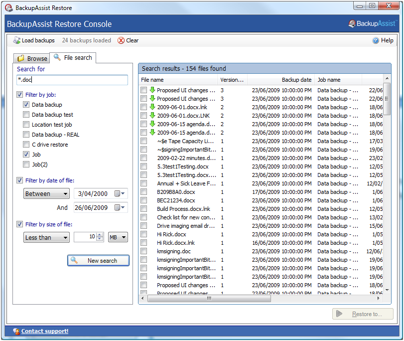 instal the new version for windows BackupAssist Classic 12.0.6